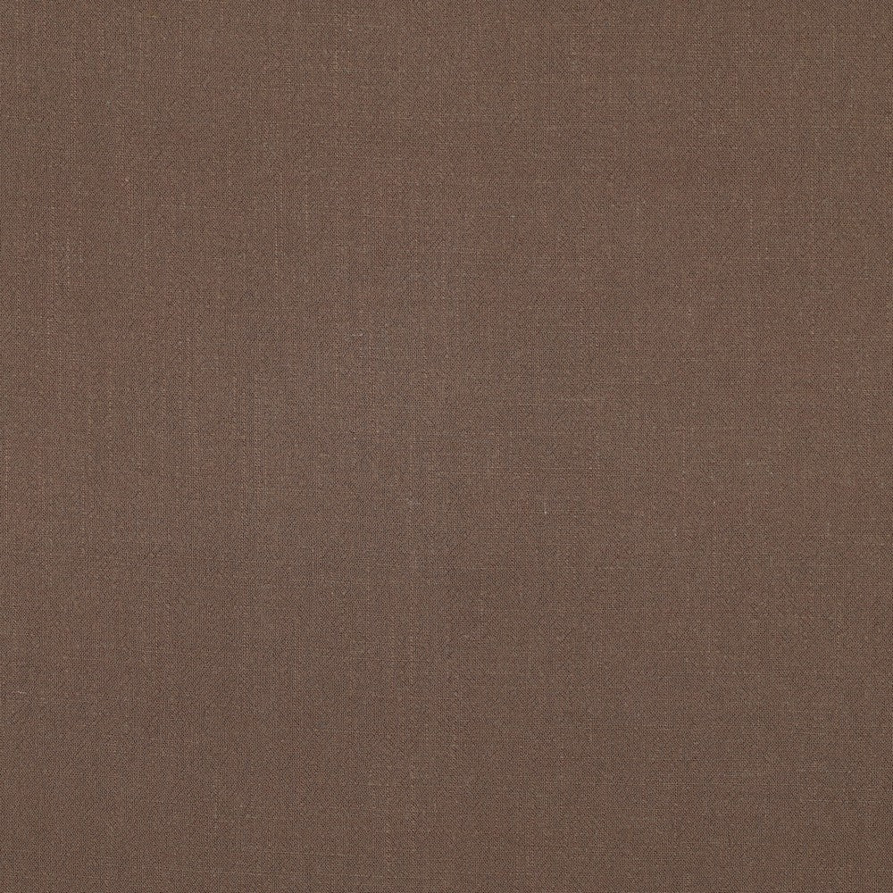 Brown Washed Linen Viscose Fabric 210gsm