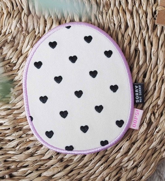 Mini label *oops* neon pink