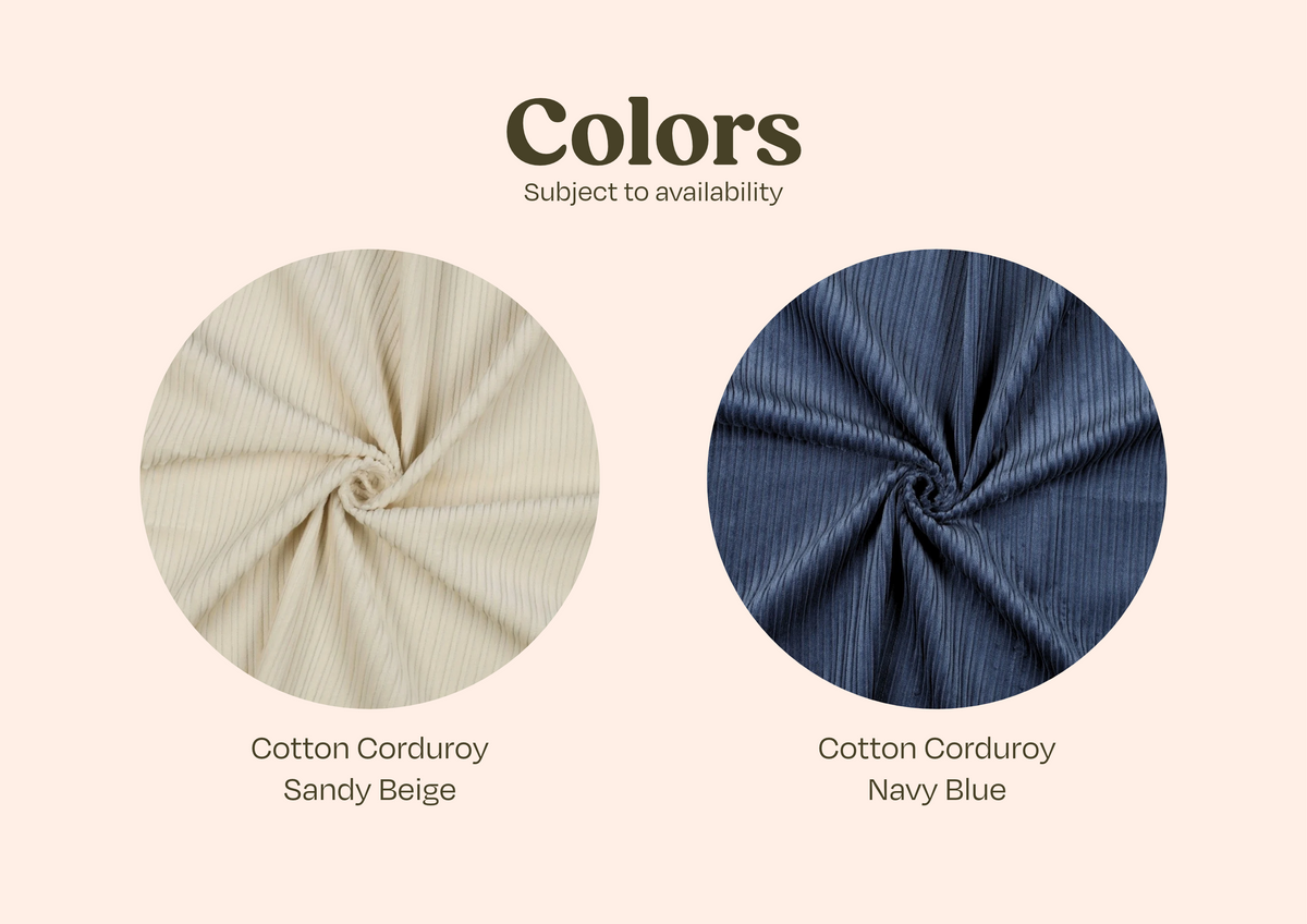 Beginner Sewing Workshop Rotterdam: Corduroy Tote Bag