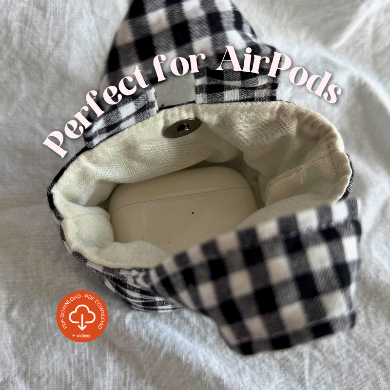 Mini Bag Charm PDF Sewing Pattern 🤏