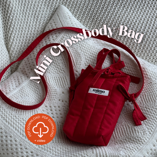 Mini Crossbody Bag PDF Sewing Pattern