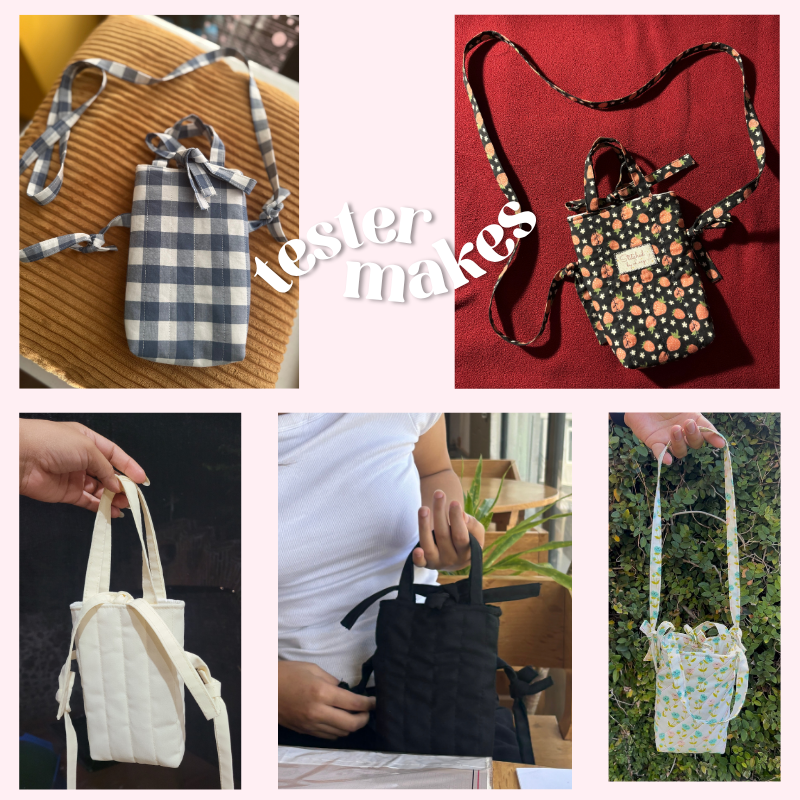 Mini Crossbody Bag PDF Sewing Pattern