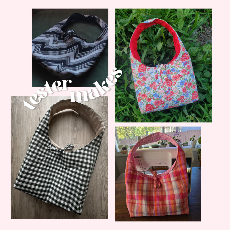 Puffy Shoulder Bag PDF Sewing Pattern