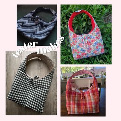 Puffy Shoulder Bag PDF Sewing Pattern