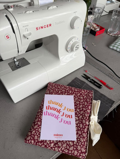 Bow Book Sleeve 🎀 Sewing Workshop