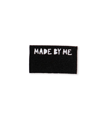 Naailabels "Made by Me" – Geweven Labels voor Kleding, Set van 4