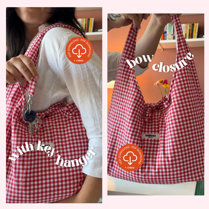 Puffy Shoulder Bag PDF Sewing Pattern