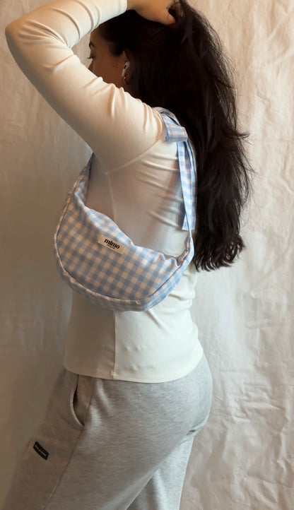 Luna Sling Bag Sewing Pattern: Crescent Shoulder Bag PDF Digital Download with Video Tutorial