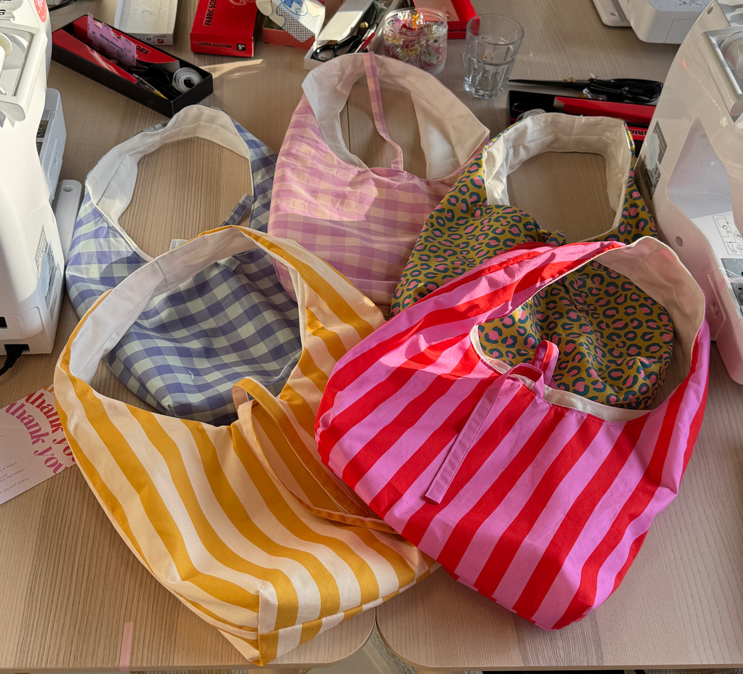 Beginner Sewing Workshop Rotterdam: Shoulder Bag