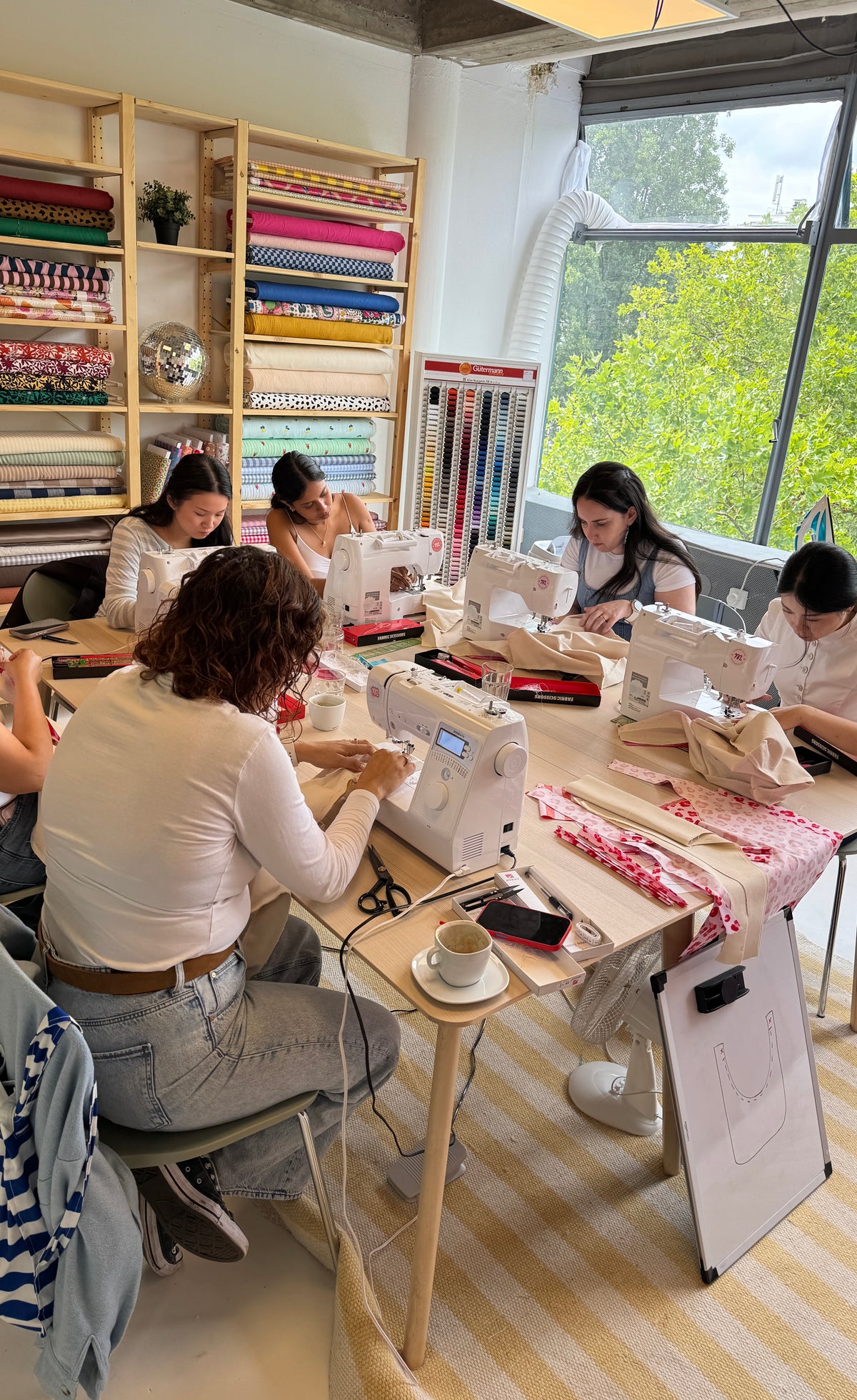 Beginners Naaiworkshop Rotterdam: Ruffled Tote
