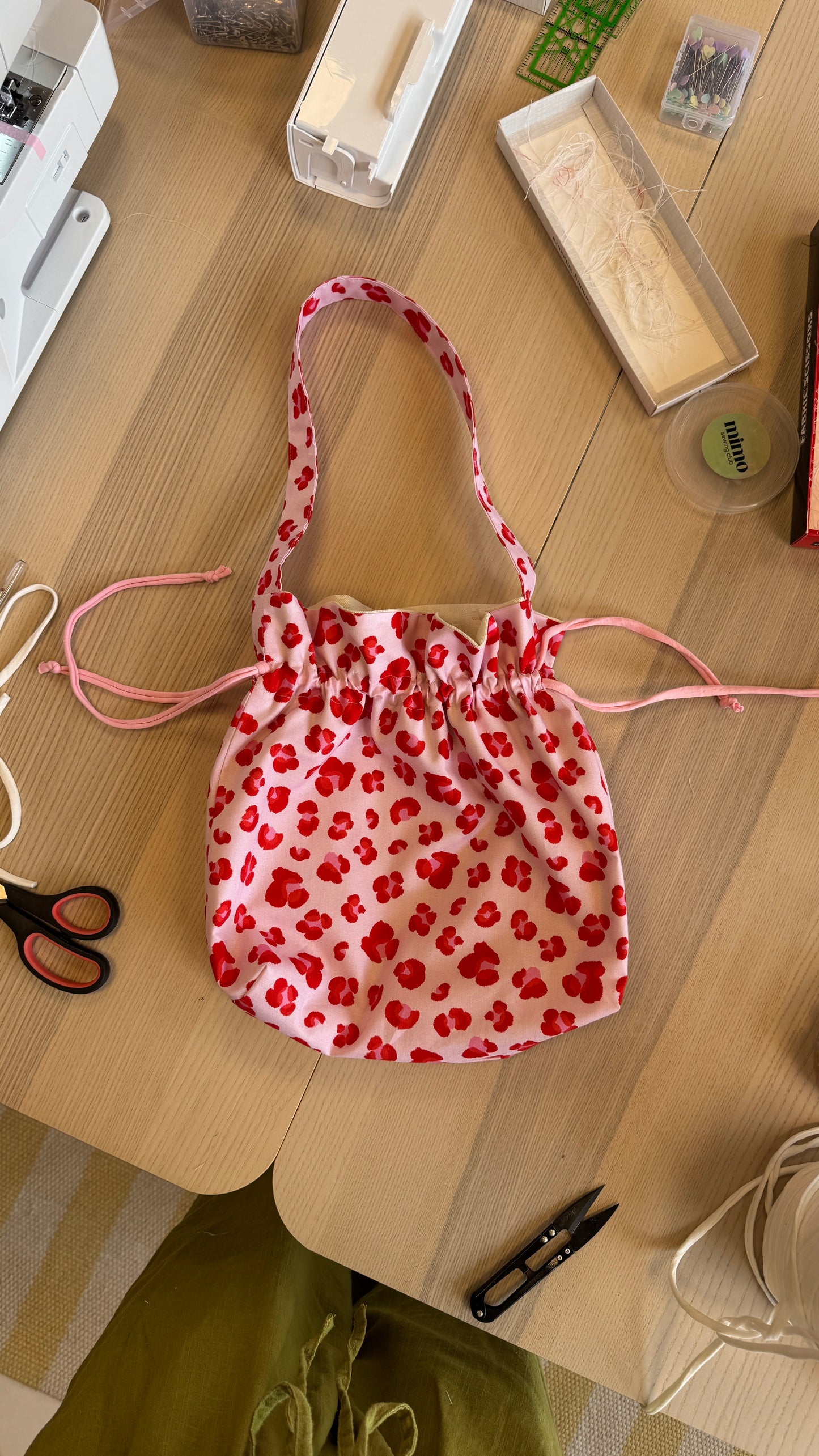 Beginner Sewing Workshop Rotterdam: Drawstring Tote
