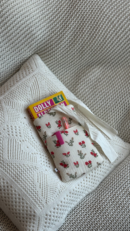 Bundle Bow Book Sleeve PDF Sewing Pattern 📦 3 Sizes + 2 Sizes With Pocket