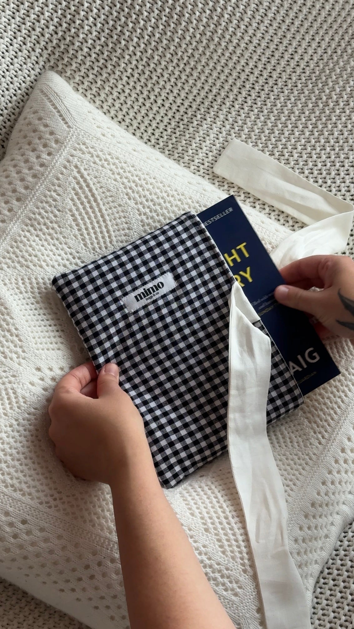 Bow Book Sleeve 🎀 Sewing Workshop