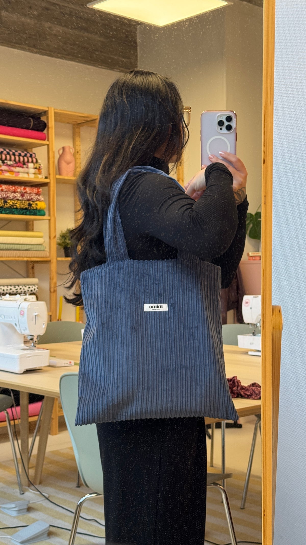 Beginner Sewing Workshop Rotterdam: Corduroy Tote Bag