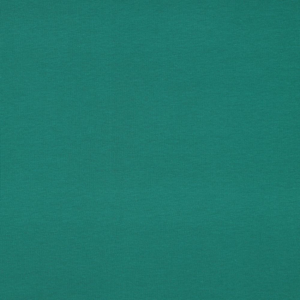 Emerald Green Organic Cotton Jersey Fabric 200gsm