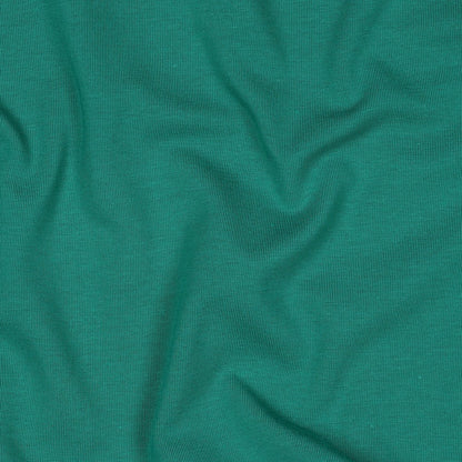 Emerald Green Organic Cotton Jersey Fabric 200gsm