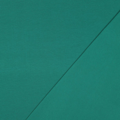 Emerald Green Organic Cotton Jersey Fabric 200gsm