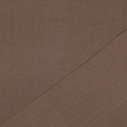 Brown Washed Linen Viscose Fabric 210gsm