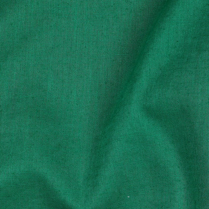 Green Washed Linen Cotton Fabric 170gsm