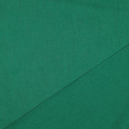 Green Washed Linen Cotton Fabric 170gsm