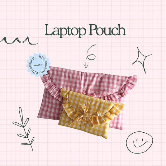 Private Corporate Sewing Workshop: Laptop Pouch (5 Participants)