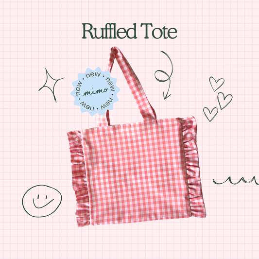 Beginner Sewing Workshop Rotterdam: Ruffled Tote