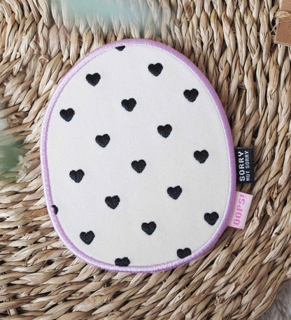 Mini label *oops* neon pink