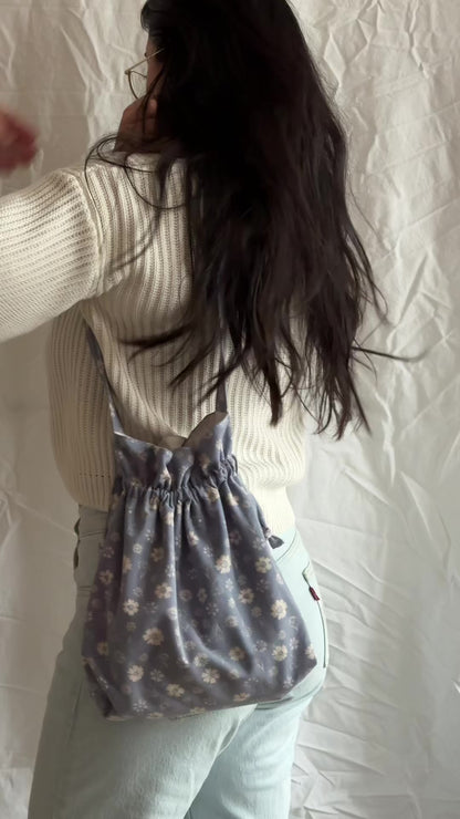 Drawstring Tote Bag Naaipatroon