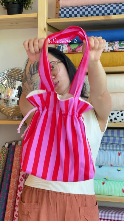 Beginner Sewing Workshop Rotterdam: Drawstring Tote